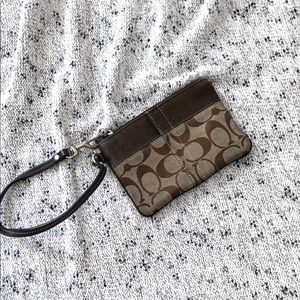 Coach wristlet